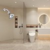 Shower Extension Adapter, 360° Adjustable Swivel Shower Head Angle Adapter，Shower