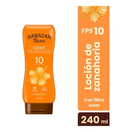 Protector Solar Hawaiian Tropic Carrot 10 FPS Locion 240 ml