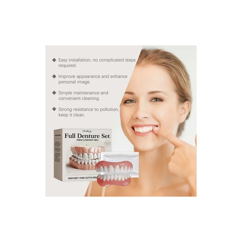 Dentadura Postiza Estética Premium Sorriso