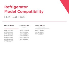 Frigidaire Frigidaire PurePour? PWF-1 (FPPWFU01) & PureAir? AF-2 (FRGPAAF2) Water & Air Filter Combo Kit