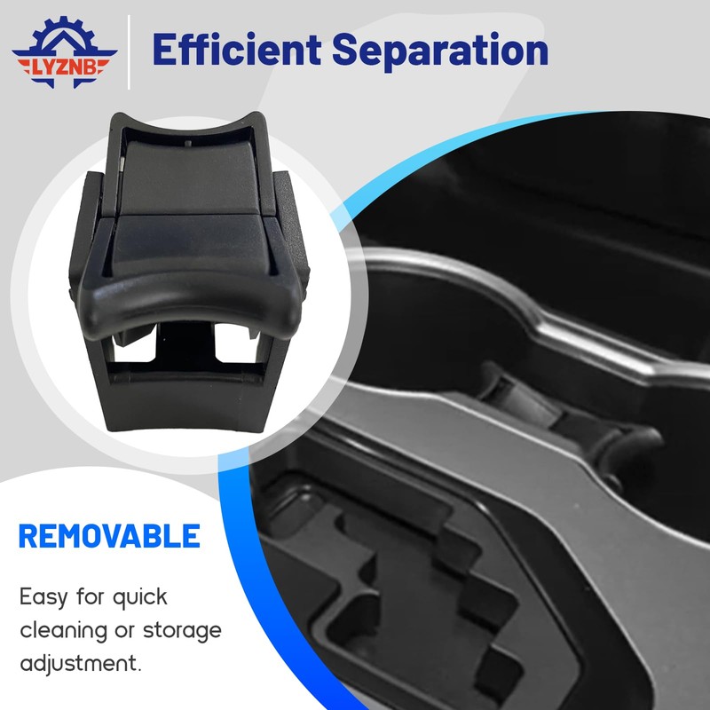 Center Console Cup Holder Insert Divider fit for Toyota Camry