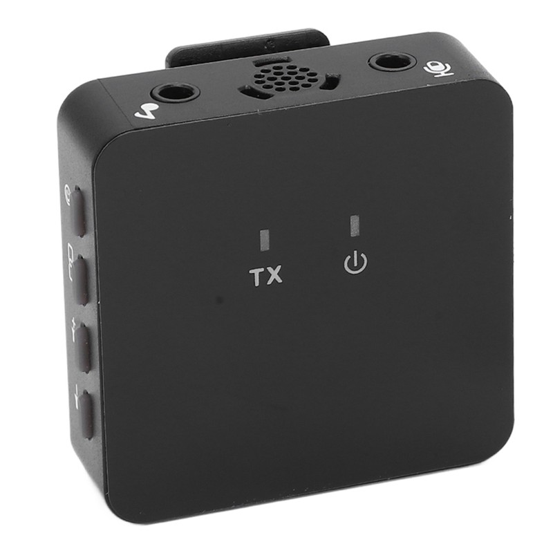 Wireless Lavalier Microphone Clip On Lapel Mic Transmitter Receiver Set