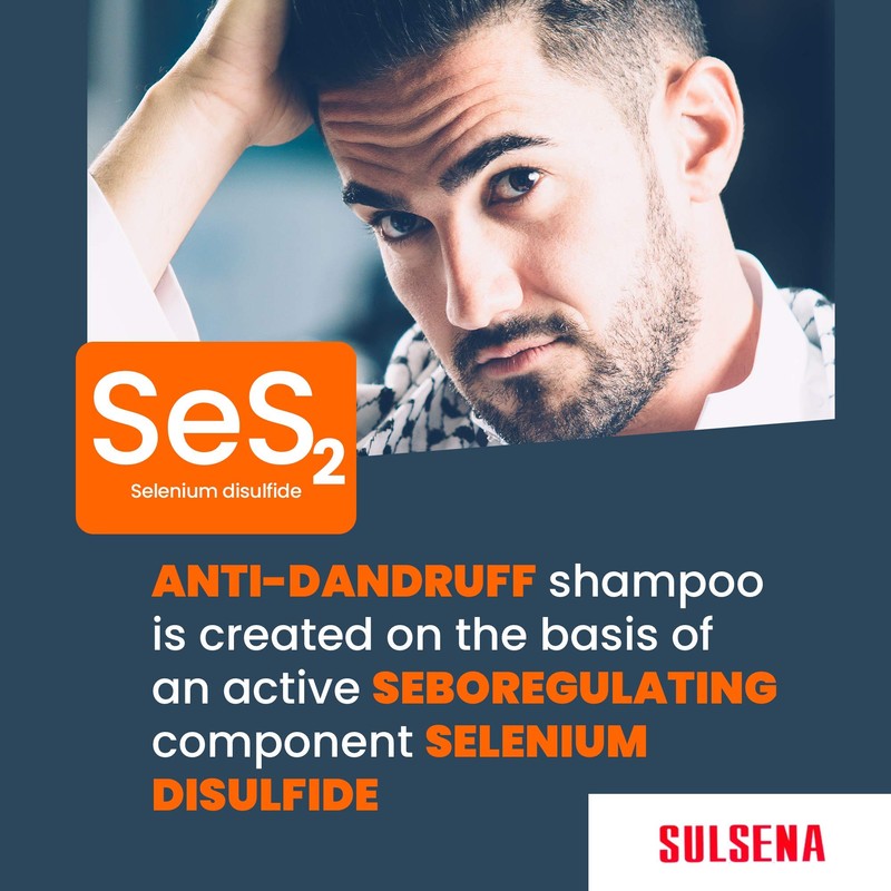 Selenium Sulphide Anti Dandruff Shampoo for Men and Women -