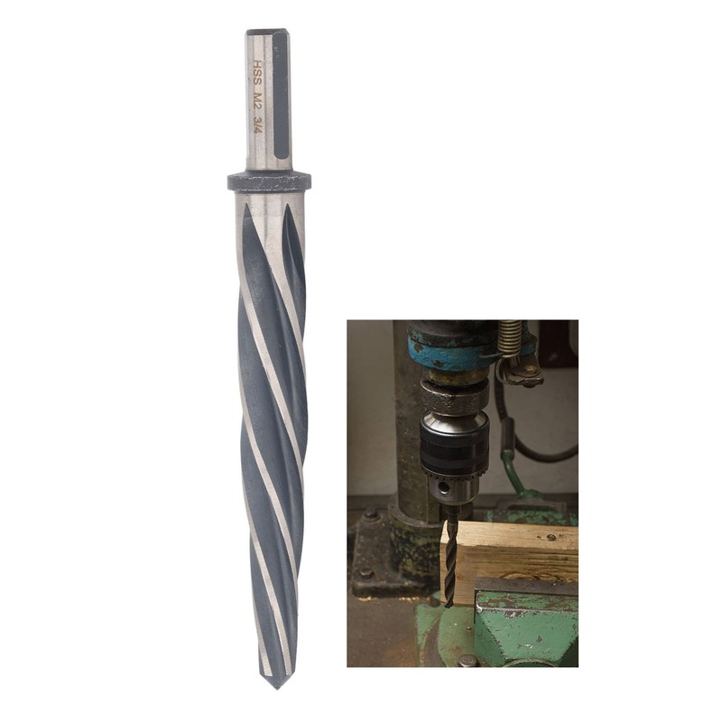 Construction Reamer 6542 and M2 High Speed Steel 3/4 Inch