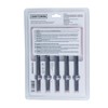 CRAFTSMAN 5-Piece Air Chisel Set, 0.401-in Shank, Hardened Alloy Steel,