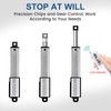 DC HOUSE Mini Electric Linear Actuator Stroke 4"–Force 4.5 lbs–12V