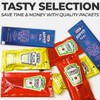 Bulk Condiment Packets Variety Pack 150-Count - 50 Single Serve