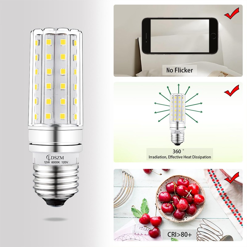 LED Light Bulb 100w Equivalent 1200 Lumen 6000K Cool Daylight