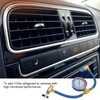 Car R134A Air Conditioning Coolant Hose Pressure Gauge 0‑250psi Fluoridize