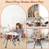 Kids Drum Set Music Toy Drum Set for Toddlers Ages