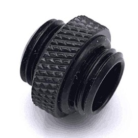 TOBEOME 4-Pack G1/4 inch 5mm Male to Male Connector with Sealed O-Ring for PC Water Cooling Systems Extender Fitting