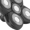 Electric Beard Shaver 5 Blade Rotating Head Waterproof Accessory Replacement