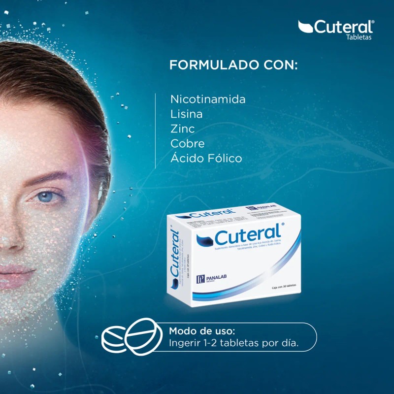 Panalab Cuteral Suplemento Alimenticio 30tabletas