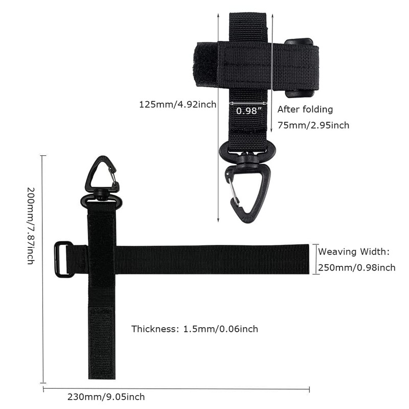 FAZee Glove Holder for Duty Belt Gloves Strap Work Gloves