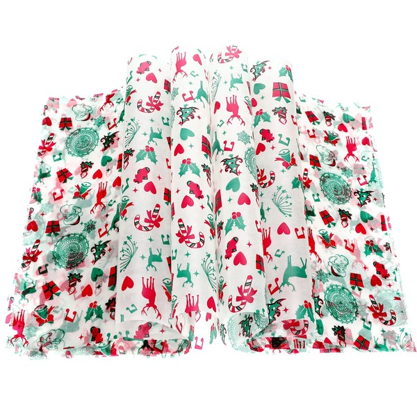 150 Pieces Christmas Wax Paper Sheets for Reindeer Food Wrapping