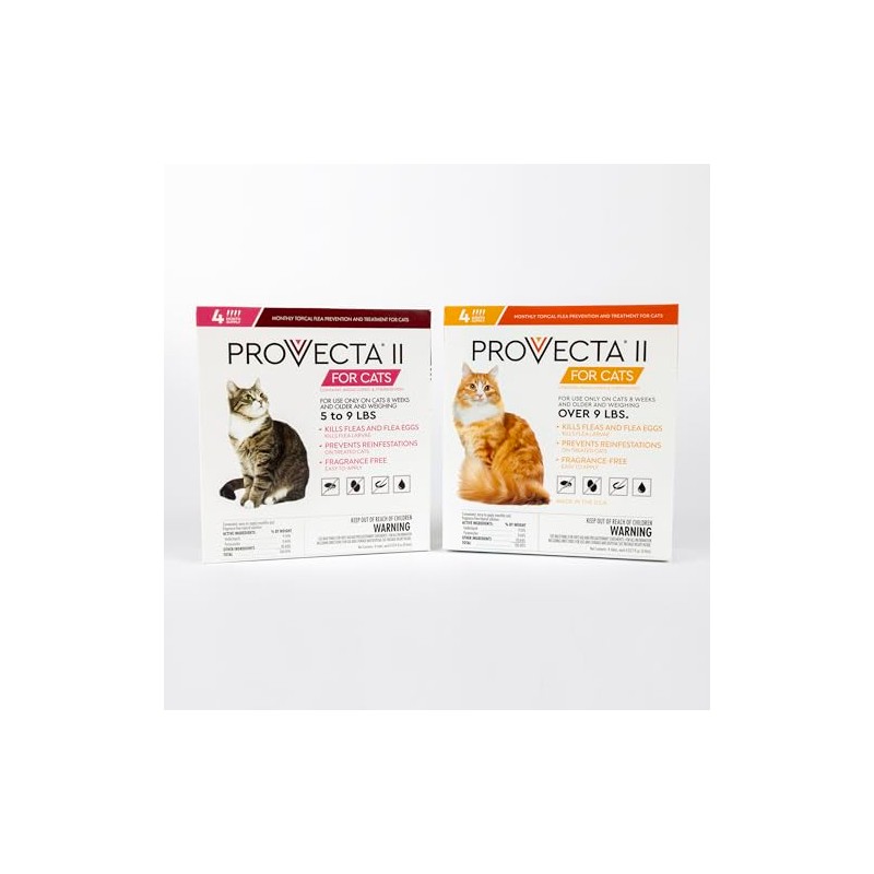 Provecta® II for Cats Over 9 lbs – 4 Mos/Box