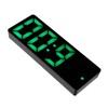 Mrisata Led Clock with Adapter for Guitar Pedalboard Electronic Clock