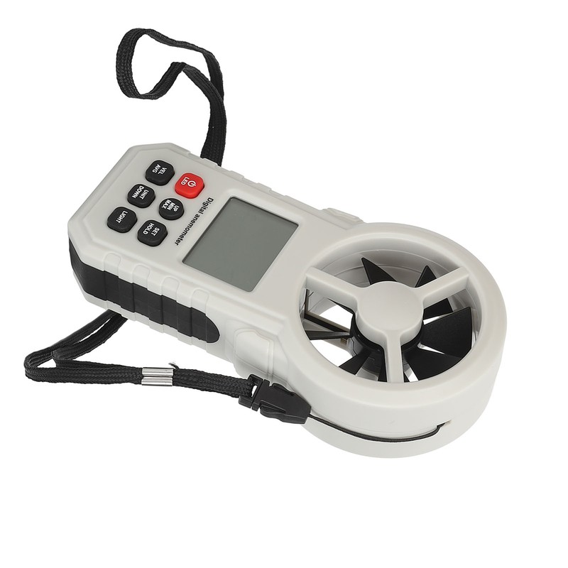 Digital Anemometer High Accuracy Handheld Wind Speed Meter LCD Display