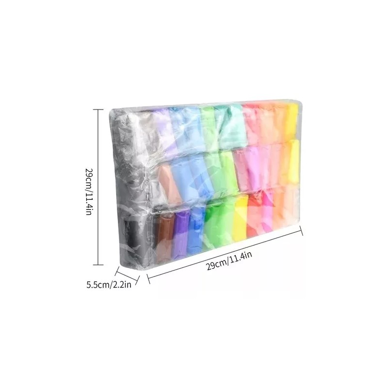 Hulu Plastilina Arte De Arcilla Creativa Para Niños 36 Pzs