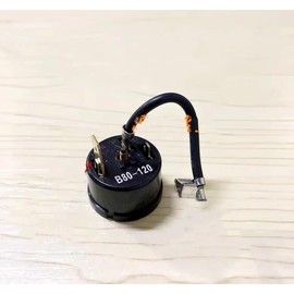 CJGHJNFF B80-120 Refrigerator Freezer Compressor Overheat Overload Protector with Line Protector (2PCS)