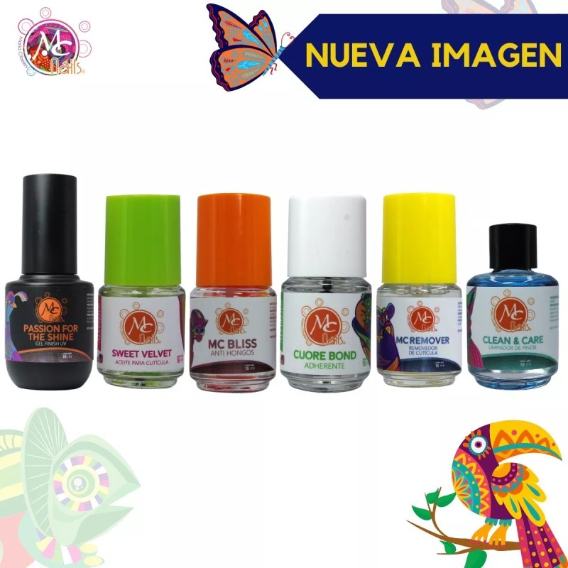 Mc Nails Kit Mc Nails. Uñas Acrílicas + Lámpara+ Regalo.