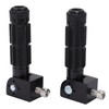 1 Pair Universal Motorcycle Footrests Rear Set Footpegs with 8mm