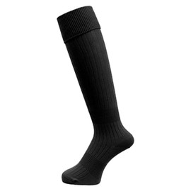 Zett ZFS1000 Soccer Socks (Plain Type), Black