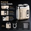 Mini Electric Shaver for Men – Rechargeable Dual Blade Beard