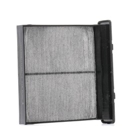 RIDEX Cabin Air Filter 424I0722 Pollen Filter Activated Carbon Height: 58 Width: 235 Length: 219