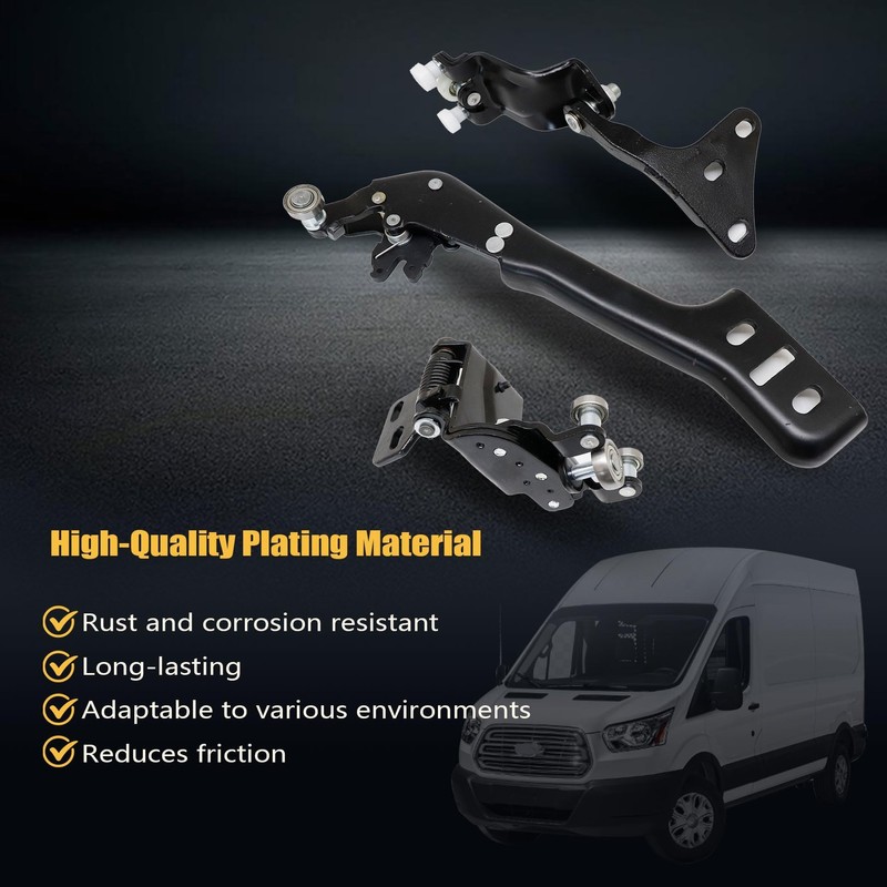 GXARTS Right Side Sliding Door Hinge Roller Upper Middle Lower