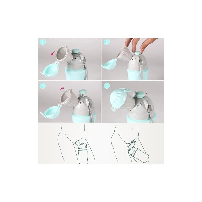 Urinario de Emergencia para Beb?s de 500 Ml