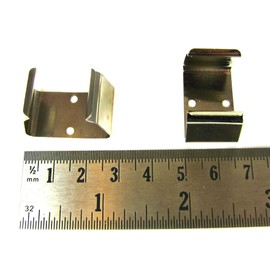 2pc. Metal 9-Volt Battery Clips