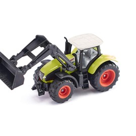 siku 1392 Super Claas Axion with Front Loader, Green