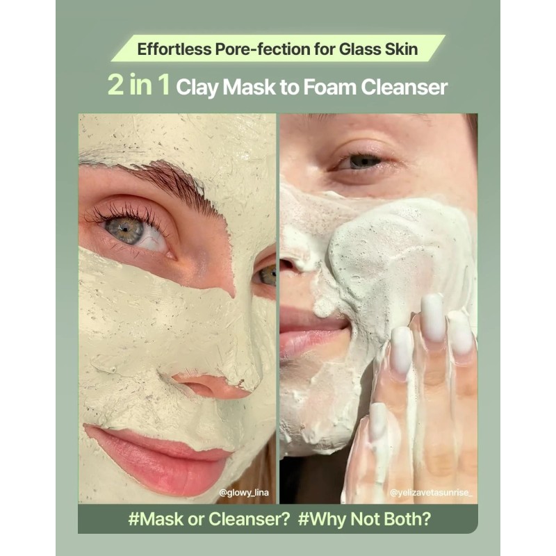 FULLY Green Tomato Pore Detox Clay Mask Cleanser 120ml