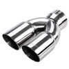 Upower Dual Exhaust Tip 3 Inch Inlet 3" outlet 9.5"