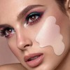 Silicone Face Patches, 5 Counts/set Multifunctional Reusable Face Patches, Smoothes
