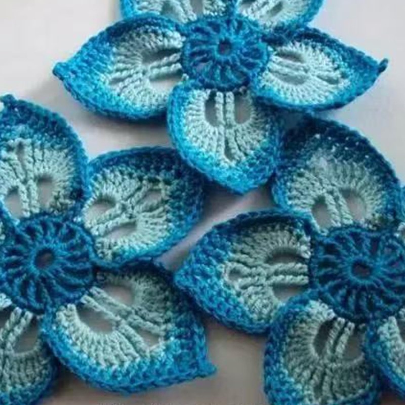 12pcs Gradient Embroidery Thread Red Cross Stitch Threads 8M,Polyester Thread