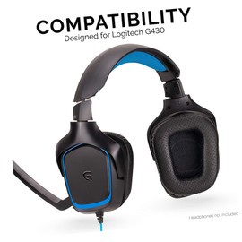 Mipcase 6pcs Replacement for Headphones Soft and Headset Cover with High Elasticity Material for Comfortable Listening