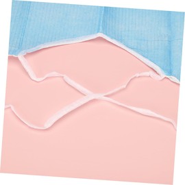 IWOWHERO 10pcs Disposable Adult Bibs for Elderly Men and Women Lightweight Breathable Paper Bibs with Adjustable Tie Strap Wear Resistant Mealtime Clothing Protectors for Dining and Food