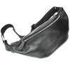 Deep Zone Body Bag, Genuine Leather, Cowhide Leather, For Men,