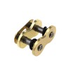 525 Chain Link Gold X-Ring Chain Rivet Connecting Link Motorcycle