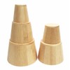 Craftplay Stacking & sorting cups | Bamboo | Set of