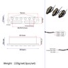 Alnicov SSS Standard Single Coil Pickup Set Guitar Neck/Middle/Bridge Pickup