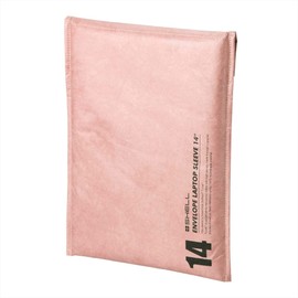 HAKUBA Plus Shell AMZSPELLS14CP 4977187214932 Tablet/Laptop Sleeve, Envelope, Size for 13.3”-14”, 14 Coral Pink, Made with Durable Tyvek® Material, Lightweight, Water Resistant, Paper-Like Texture