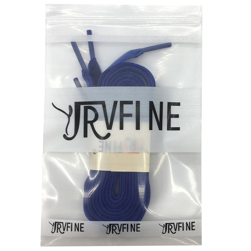 YJRVFINE Single Sided Velvet Shoelaces: 2 Pairs 71 Inch Navy