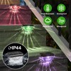 Melunar 12 Pack Solar Deck Lights Outdoor, Solar Step Lights