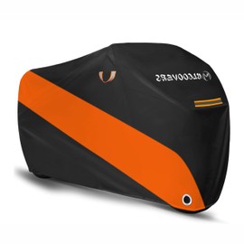 MBLCOOVER All Season Waterproof Motorcycle Cover - 108 Inch,Against Rain, Dust, Debris, Sun with 210D Oxford Material.