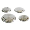 Haushalt International 4 x stainless steel hob covers/stove cover plates