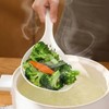 Long Handled Colander Pasta Scoop -Strainer Ladle, Pasta Drainer, Wash
