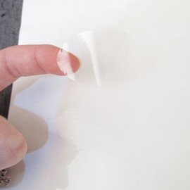 81 Clear Oval Waterproof Label Protectors for Essential Oil Bottle Labels by Rivertree Life